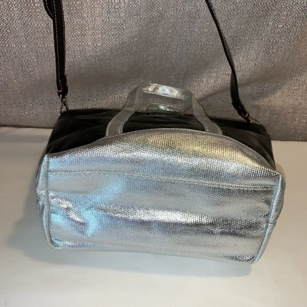 NEW Victoria’s Secret Coated Canvas Satchel